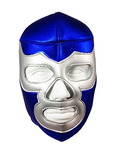 BLUE DEMON Adult Lucha Libre Wrestling Mask (pro-fit) Costume Wear - Blue - //coolthings.us