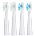 KIPOZI Electric Toothbrush Heads,Replacement Brush Heads for KIPOZI Sonic Electric Toothbrush,Soft Bristle,4 Pack