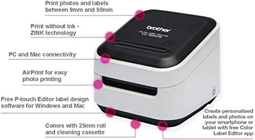compact color label printer