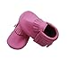 Mejale Baby Soft Soled Leather Moccasins Tasssel Slip-on Infant Toddler Shoes Pre-walker,pink,3-6 months
