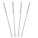 ALINK Long Straw Brush, Alink Nylon Pipe Tube Cleaner 12-inch X 2/5-inch Pack of 4
