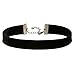 Choker Necklace, Xpatee Women Choker Necklace Set Black Velvet Lace Tattoo Choker Set Girls Stretch Necklace (10 Pack)