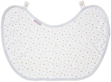 Ultra Soft Water Repellent Large Burp Cloth & Bib 2-in-1 Set 100% Cotton