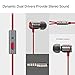 Newly Released GGMM Hummingbird Crystal Clear Sound in Ear Noise Isolating Metal Earbuds Headphone w/Universal 1-Button Remote & Microphone (Gunmetal)