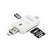 SD Card Reader, YKSH Camera Lightning Photo Scrolling USB OTG SDHC Micro SD Card Adapter