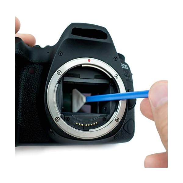 Lens-Aid Sensor Reinigungsset mit Swabs und Flüssig-Reiniger für Vollformat Kameras: 12x Mikrofaser Swab 24 mm einzeln verpackt inkl. Liquid – Bild 3