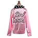 esrtyeryh Women Costume Child 1950s 50's Pink Jacket Outifit Accessories Set, Rhinestore, Large