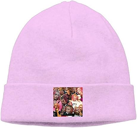 Lil Pump Poster Boss Gucci Gang Cable Knit Skull Caps Thick Soft &amp; Spring Autumn and Winter Beanie Hats for Women &amp; Men Cotton Hat Unisex Cap