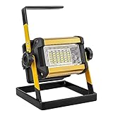 LED Spotlights / Portable Cordless 36 LED Flood Lights, 50W, 2400LM, 3 Modes Lamp, Outdoor Working Waterproof Lamp, Special SOS Mode for Camping, Fishing, Hunting