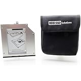 HDD / SSD Caddy Adapter for Lenovo W540, W541, T540, T440p (original Newmodeus caddy w/ carrying pouch)