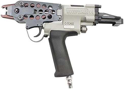Newtry ｃ型エアータッカー 釘打機 釘打ち機 強力型タッカー 金属かご 永遠の定番 金属柵 マットレス シートなどの固定 最新アップグレード 梱包 適用釘仕様c24 100枚の釘付き 成型内径4 8 7mm 23 7mm 空気圧 結束