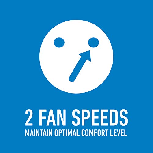 Holmes Window Fan with Twin 6Inch Reversible Airflow Blades, White