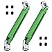 Hobbypark Machined Aluminum Center Drive Shaft for Redcat Everest Gen7 Sport / Pro Upgrade Parts (Set of 2) (Green)