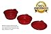 Northern Outback Travel Pet Bowl Set - 2 Collapsible 2 CUP Silicone Bowls BONUS Carabiner - BEST DOG OR CAT BOWL - Camping Hiking - BPA FREE