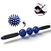 Myofascial Release Roller Balls for Muscle Pain Relief Tool，Cellulite Massager Removal Trigger Point Massage Stick (Blue)