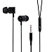 PWOW TZY E113 in-Ear Headphones Noise Isolating Earphones with Mic Black