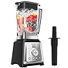 homgeek Blender Smoothie Maker, 2000W 8 Speeds Smoothie Mixer with 2L BPA-Free Tritan Container, 4 Preset Programs, 8 Sharp Blades for Ice, Nuts, Soup, Sauce, 30,000 RPM High Speed Juicer, BPA Free