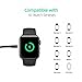 Accocam Watch Charger Magnetic 2 in 1 Wireless Charging Cable Compatible with Watch Series 5/4/3/2/1 Phone 11/11Pro/Xr/Xs/8/8P Black 3.3ft