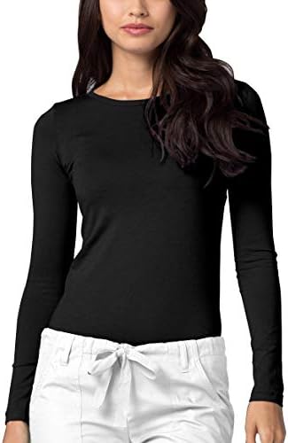 white long sleeve shirt for under scrubs