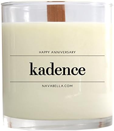 Candle, Happy Anniversary Candle, Personalized Anniversary Gift, Anniversary Gift, Handmade Anniversary Candle Gift, Personalized Candle Gift, Custom Candle Gift