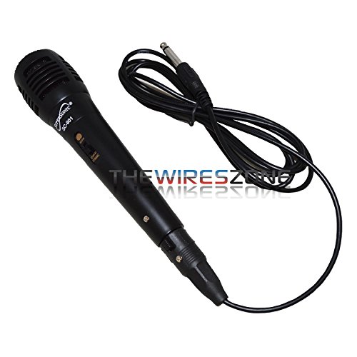 Supersonic ProVoice Dynamic Vocal Professional Microphone, Black