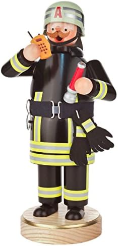 Fireman Hydrant German Smoker - 8 1/2 Inches Tall