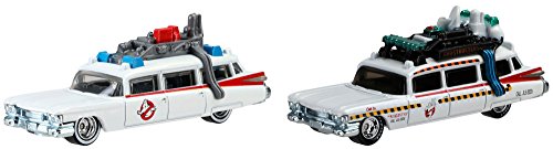 Hot Wheels, Classic Ghostbusters Ecto-1 and Ecto-1A Die-Cast Vehicle 2-pack