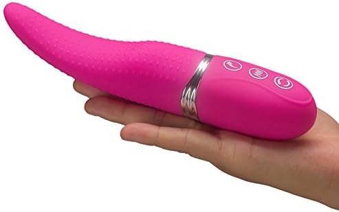 Mini Handheld Personal Wireless Body Magic Wand Electric Massager Vibrator for Women, Tongue Remote 7 Multi Speed Powerful Motor Rechargeable Waterproof Massager for Back Neck Muscle and Body Relaxing