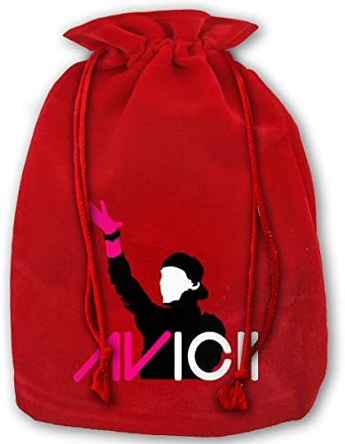 Avicii アヴィーチー キャンディーバッグ 限定モデル 巾着袋 クリスマス 包装 便利グッズ 折り畳み コンパクト 収納バッグ レッド 子供 ベルベット お引越し ギフト 人気 多機能