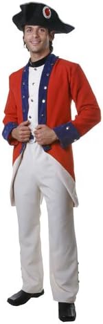 Adult Colonial Soldier - Size Medium