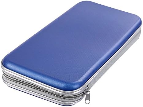 CD / DVD Case , Superiorbuy 80 Capacity CD DVD Wallets Storage Hard Plastic Organizer Blue