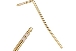 SundiooK Electric Guitar Single Swing Tremolo Arm Whammy Bar 6mm Metal Lever, Gold,Silver,Black, 1 PC