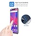 Qoosea Compatible with BLU VIVO XL4 Screen Protector [2 Pack] Ultra-Thin 2.5D 9H Anti Scratch Hardness Crystal HD Clear Scratch Resistant Tempered Glass Film for BLU VIVO XL4