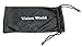 Vision World Eyewear - Classic Square Frame Plastic Flat Top Aviator Glasses /w Metal Trimming and Clear Lens (Gloss black gold)