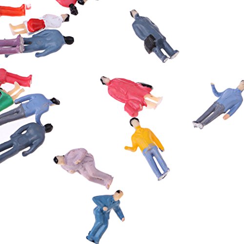 HomeDecTime 1/50 Maßstab Ho Layout Modell Zug - 1/87, 1,7 cm-2 cm – Bild 7