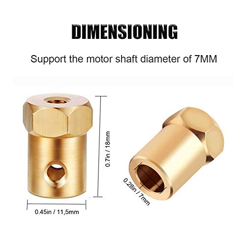 4PCS Turntable motor Synchronous Synchron Motor 50/60Hz AC 100~127V CCW/CW 4W 5-6RPM/MIN CCW/CW with 7mm Flexible Coupling Connector For Cup Turner,Hand-Made, School Project, Model - Thumbnail 4