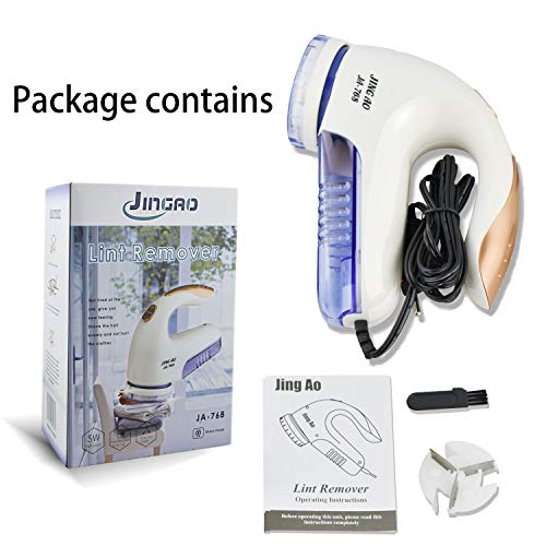 Fannyc Lint Remover Clothes Fuzz Fabric Shaver Suit for US Standard Fabric Sweater Defuzzer Fabric Clothes