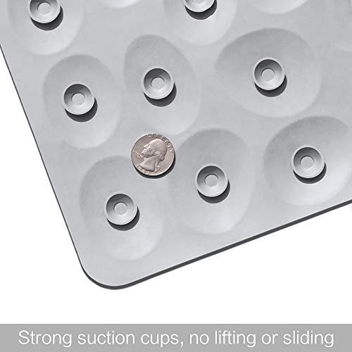 NonSlip Bathtub Mat OTHWAY Soft Rubber Bathroom Bathmat with Strong