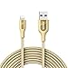 Anker PowerLine+ Lightning Cable (10ft) Durable and Fast Charging Cable [Double Braided Nylon] for iPhone, iPad and More