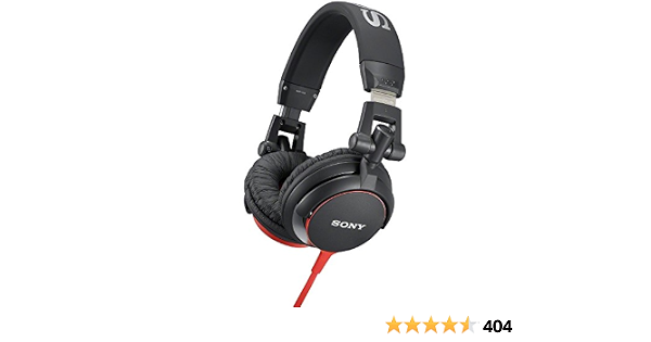 Sony DJ Style Black Supraaural 