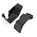 Front & Rear Mud Flaps Fender for 1/10 RC Crawler Axial SCX10 II 90046 90047 Plastic, Black