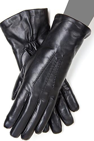 Gaspar Ladies' Lined Pille Polar Leather Gloves