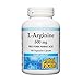 Natural Factors, L-Arginine 500 mg, Supports a Healthy Cardiovascular System, Heart and Muscle Metabolism, 180 capsules (180 servings)