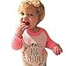 XWDA Toddler Baby Girls Long Sleeve T-Shirt Tops(3T,Pink)