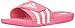 adidas Women's Adissage W Slide Sandal, Chalk Pink/White/Chalk Pink, 8 M US