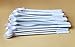 300 Count Omin White Plastic Coffee Stirrers, Tea Stirrer Spoon, Stir Swizzle Sticks, Bar Tool 5 Inch