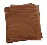 10 Pack 6" x 6" Anti-Tarnish Locking Bags Jewelry Silver Brass Copper Metal Bronze Precious Metal Sealable Storage Bag Set