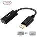 DisplayPort to HDMI Adapter 2 Pack, Benfei DP Display Port to HDMI Converter Male to Female Gold-Plated Cord Compatible for Lenovo Dell HP and Other Brand