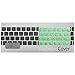 Kuzy Metallic Keyboard Cover for MacBook Pro and MacBook Air, Green (M.Green.Key)