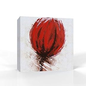 Elegant Red Flowers Pictures Home Wall for Bedroom...